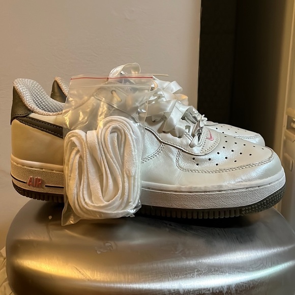 Nike Air Force 1 XV limited edition size 7 NWOB pearl - Picture 8 of 11